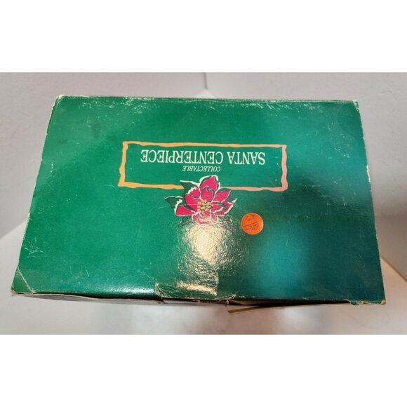 Vintage Ceramic Santa Building Birdhouse Collectible Figurine Made for Walmart - Picture 12 of 16